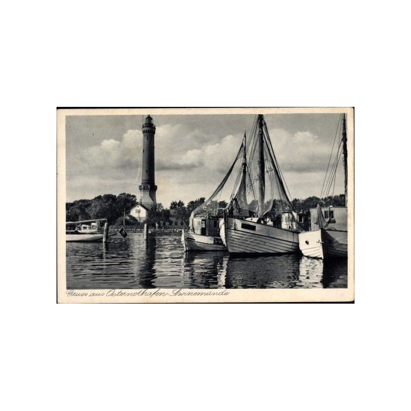 Świnoujście, latarnia morska. Obieg 1941