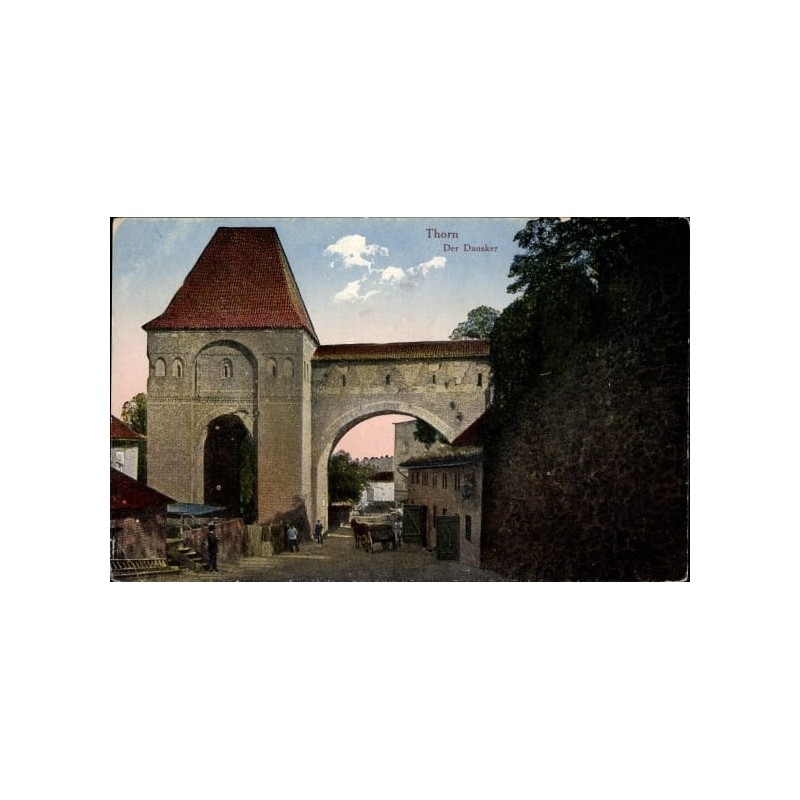 Toruń, wieża, mury. Bez obiegu