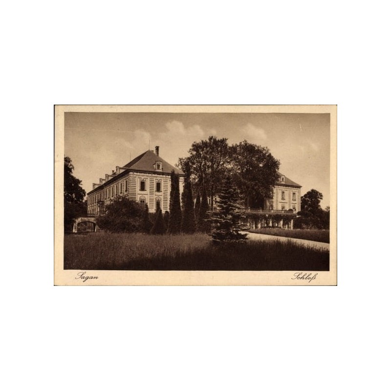 Żagań, pałac. Obieg 1931