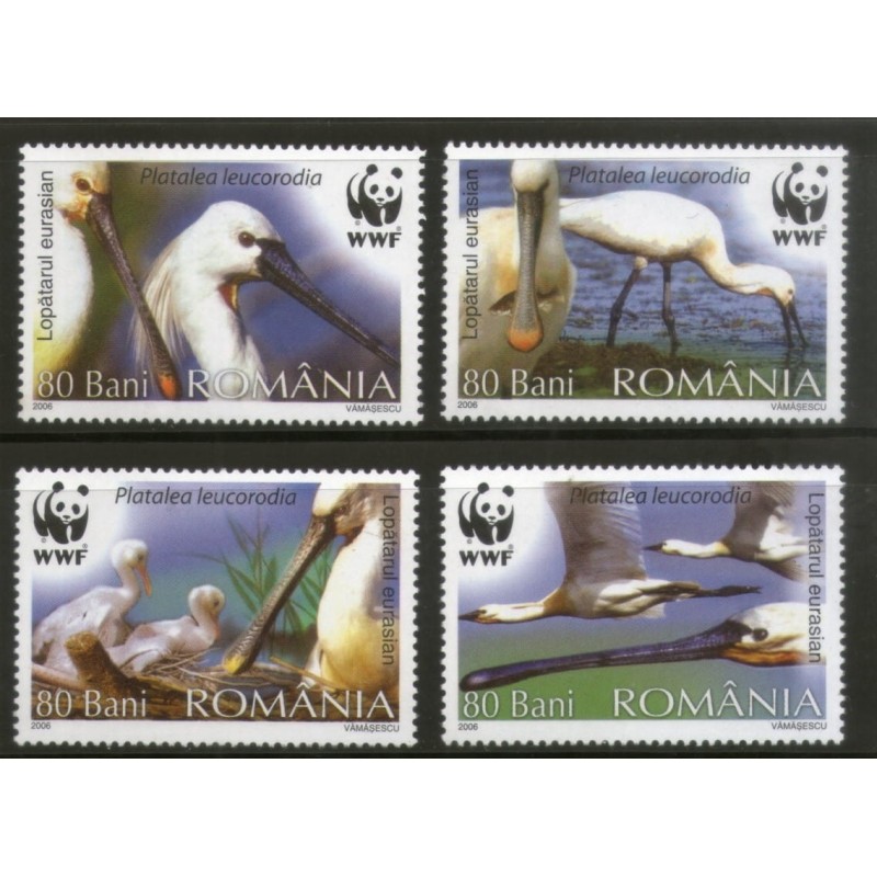 Rumunia 2006, Ptaki wodne WWF **