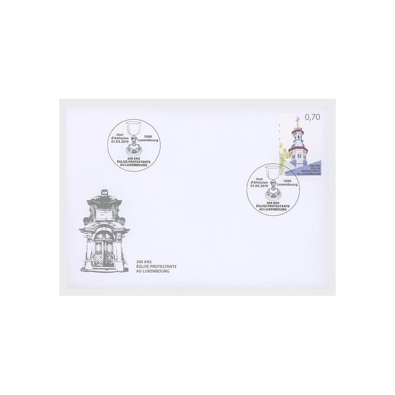 Luksemburg 2019, Protestantyzm, kościół, reformacja. FDC