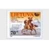 Litwa 1998, Historia poczty, poczta Kraków Wilno **