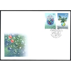 Litwa 2007, Boże Narodzenie. FDC