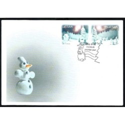 Litwa 2015, Boże Narodzenie. FDC