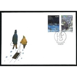 Litwa 2016, Boże Narodzenie. FDC