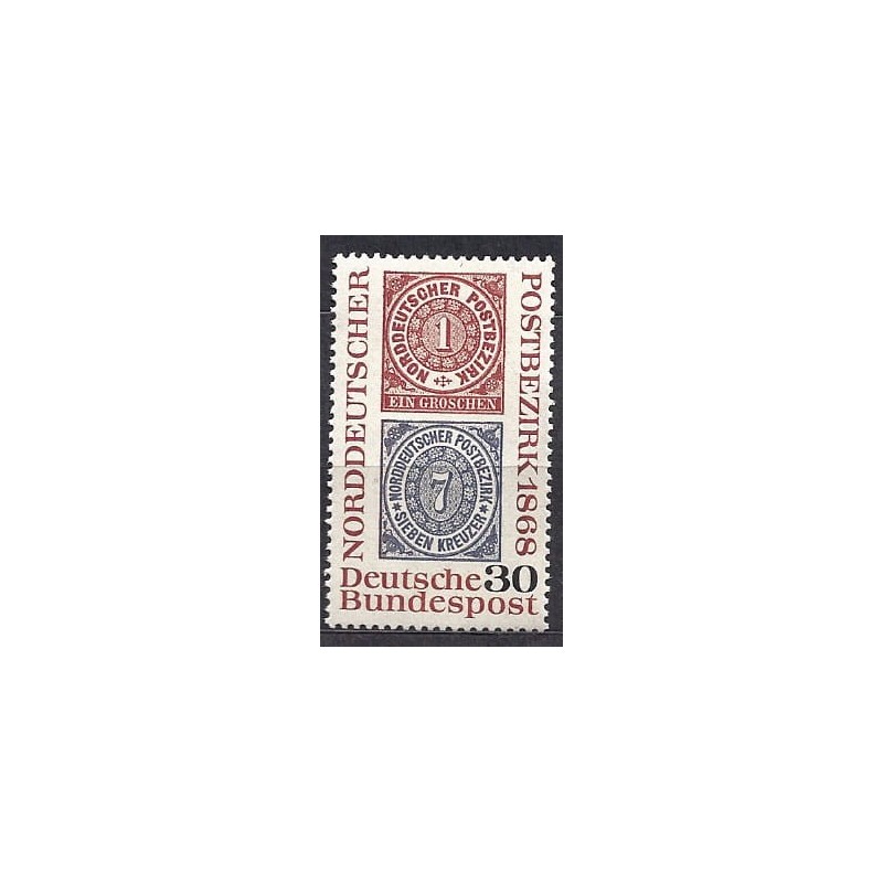 Niemcy 1968, Poczta, Związek pocztowy **