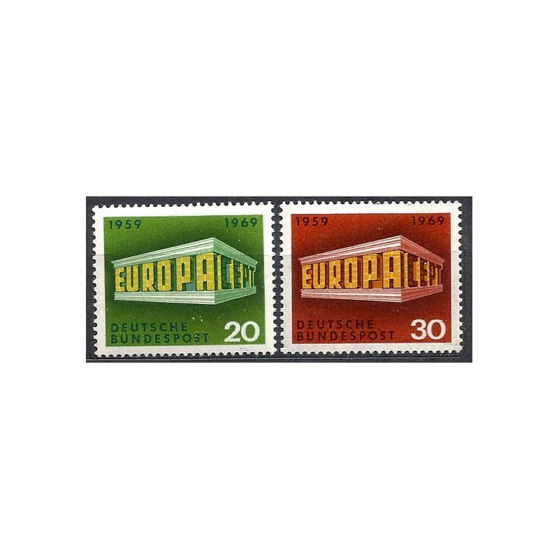 Niemcy 1969, EUROPA CEPT **