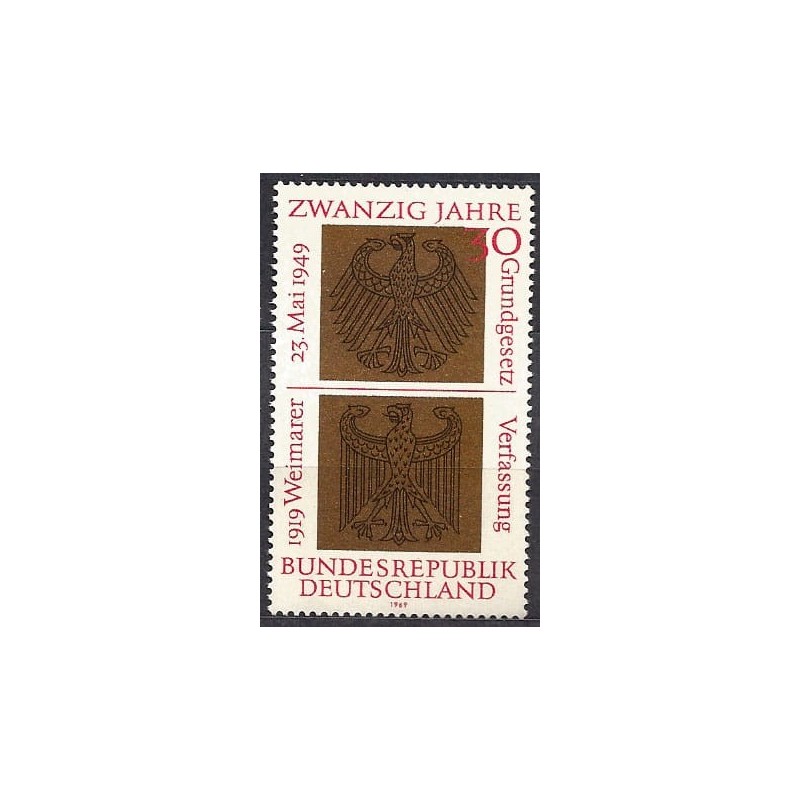 Niemcy 1969, 20 lat RFN **
