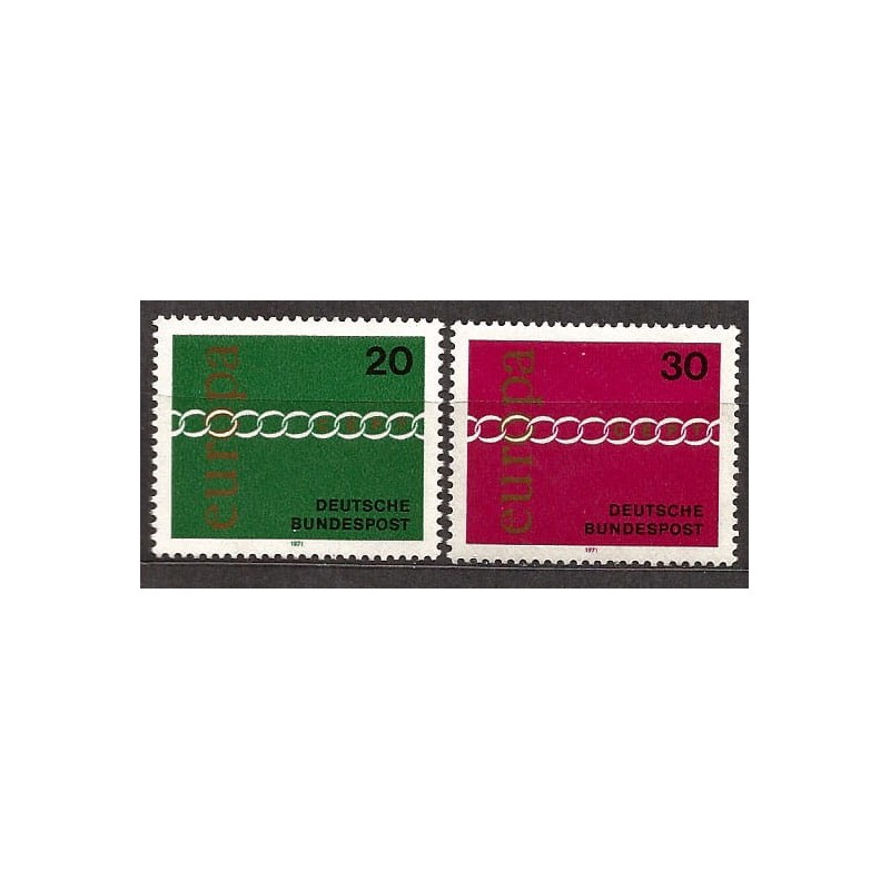 Niemcy 1971, EUROPA CEPT **