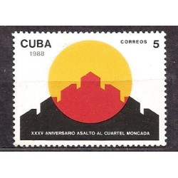 Kuba 1988, Rewolucja, bitwa o koszary **