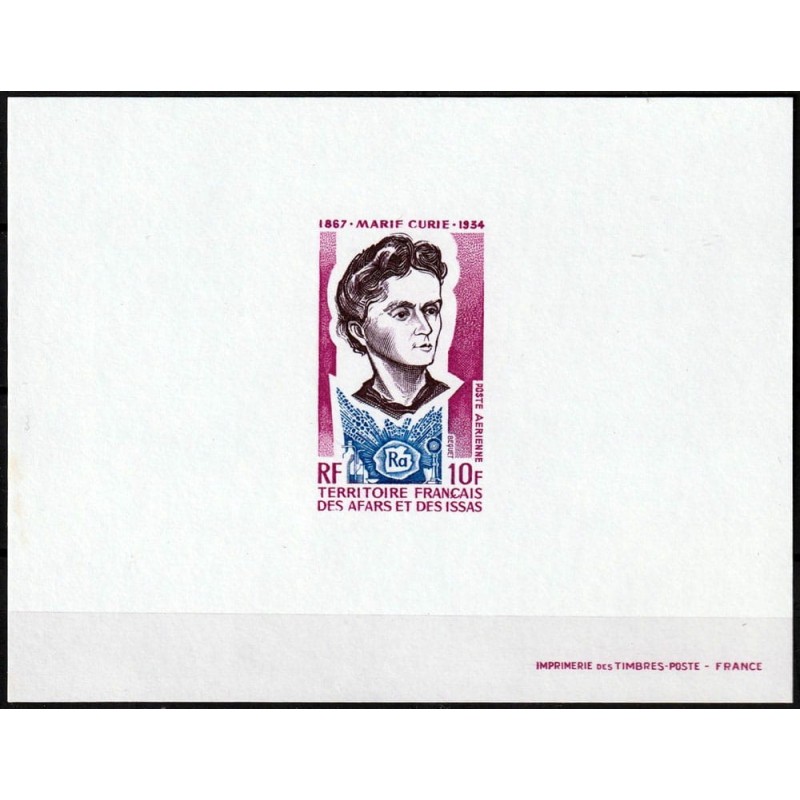 Afars et Issas 1974, Maria Curie. PRÓBA