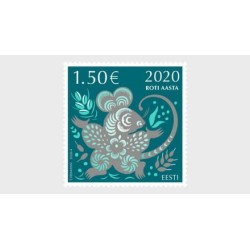 Estonia 2020, Szczur, chiński Nowy Rok **