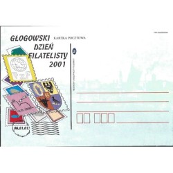 Kartka Legnica 2001, Dzień filatelisty. Głogów