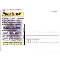 Kartka Piła 2002, Reklama, pocztex