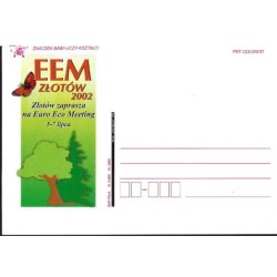 Kartka Piła 2002, Złotów, ekologia, motyl