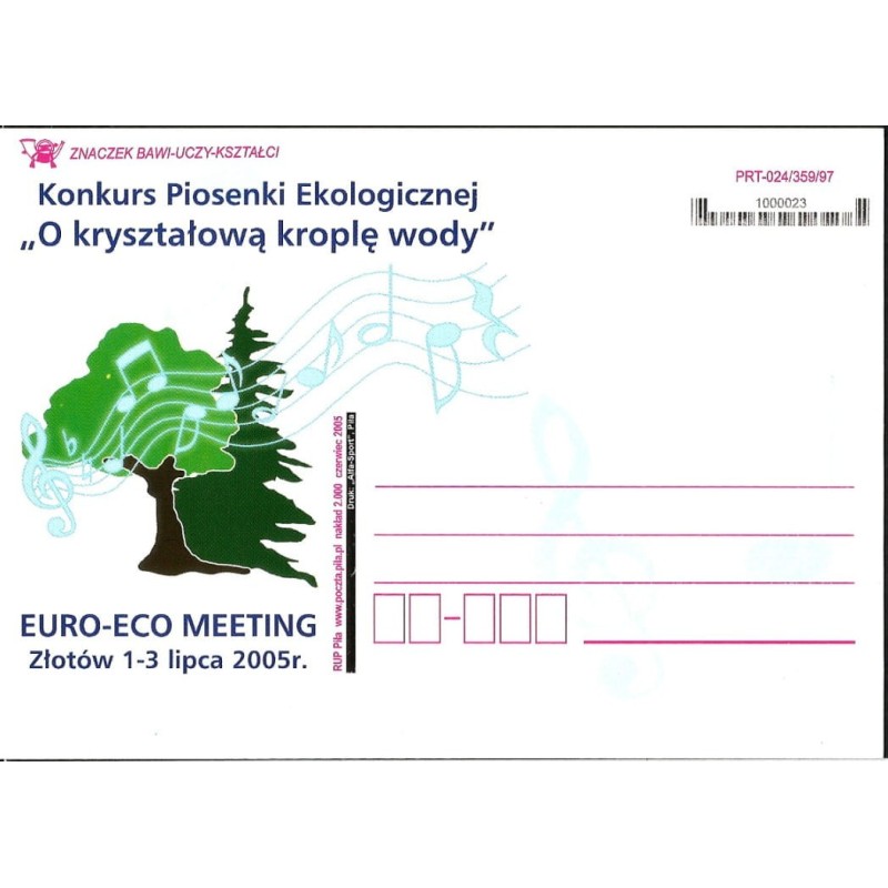 Kartka Piła 2005, Złotów, ekologia, muzyka