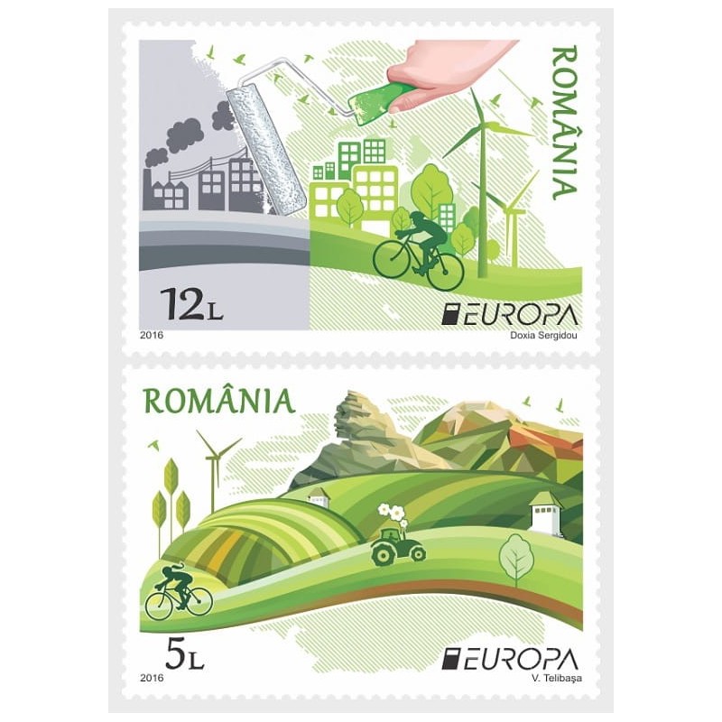 Rumunia 2016, EUROPA CEPT: Myśl zielono! **