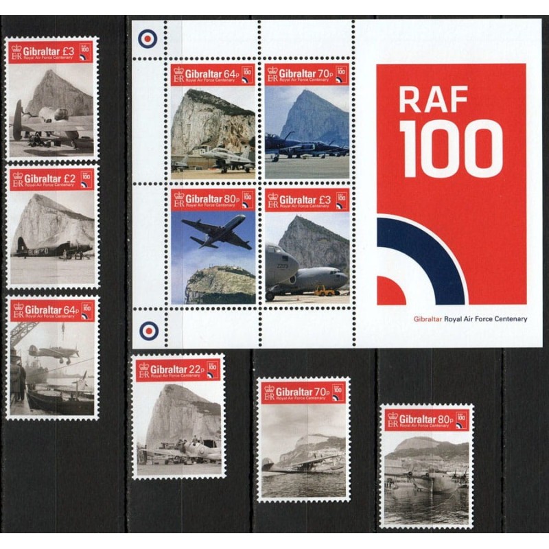 Gibraltar 2018, RAF, lotnictwo, wojsko **