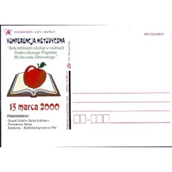 Kartka Piła 2000, Zdrowie, Łubianka, sanepid, konferencja, jabłko