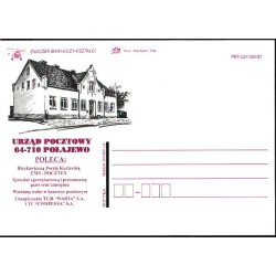 Kartka Piła 2001, Poczta, Połajewo, reklama