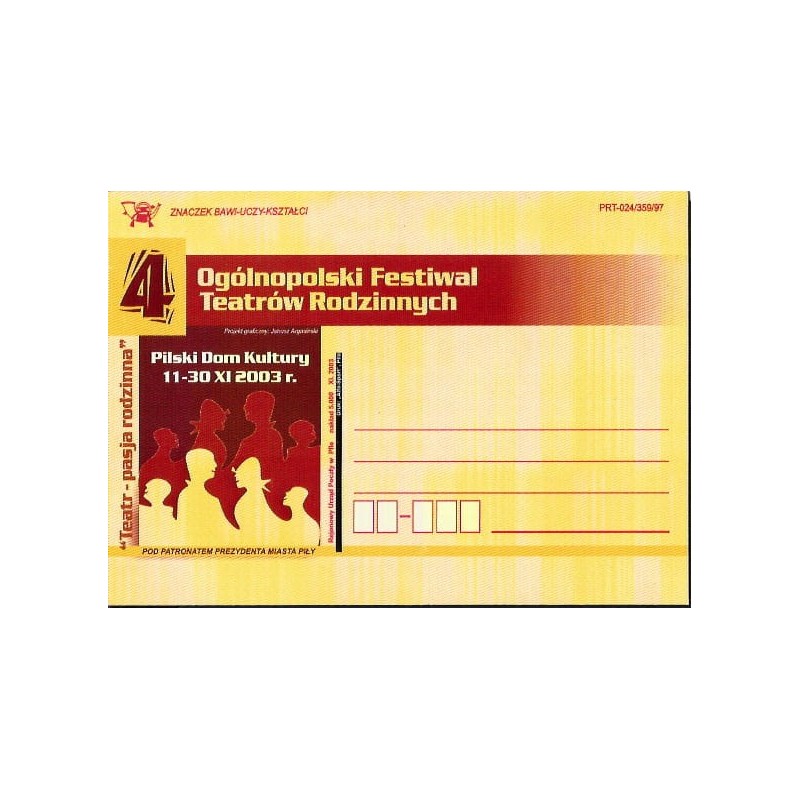 Kartka Piła 2003, Teatr, festiwal