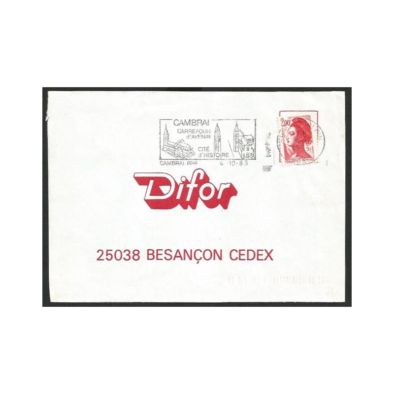 Francja 1983, Kościoły, zabytki. Cambrai