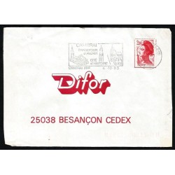 Francja 1983, Kościoły, zabytki. Cambrai