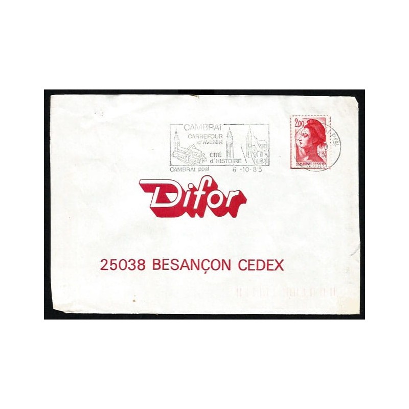 Francja 1983, Kościoły, zabytki. Cambrai