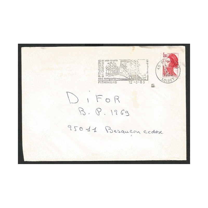 Francja 1983, Szańce, fortyfikacje. Pithiviers