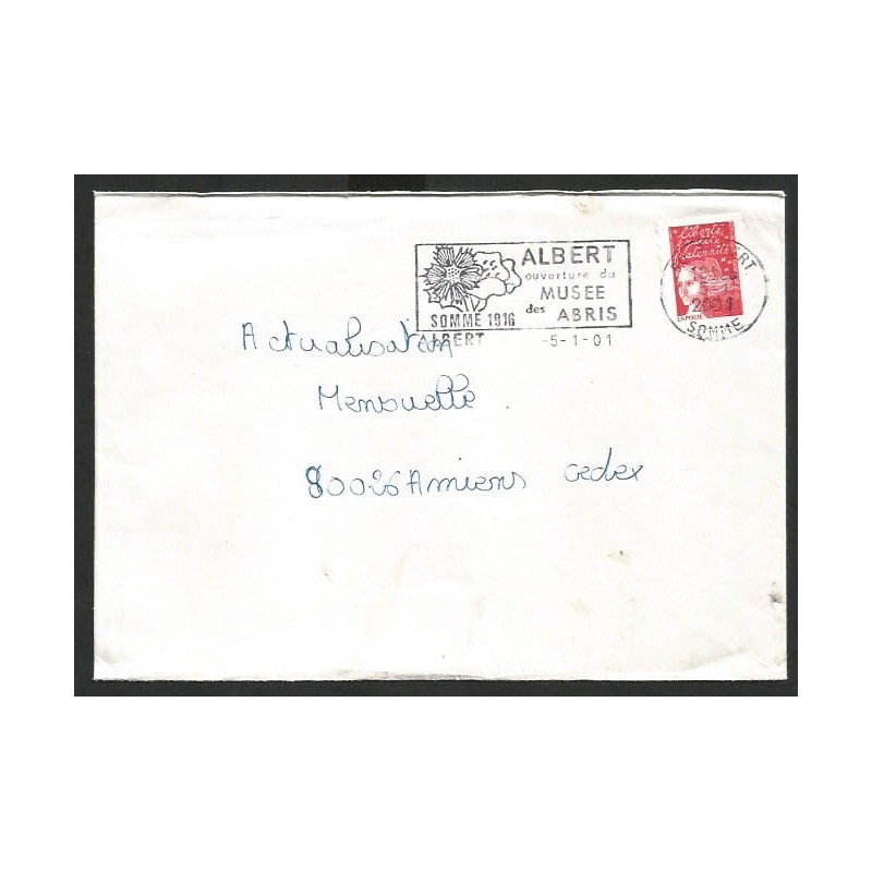 Francja 2001, I wojna, bitwa pod Sommą 1916. Albert