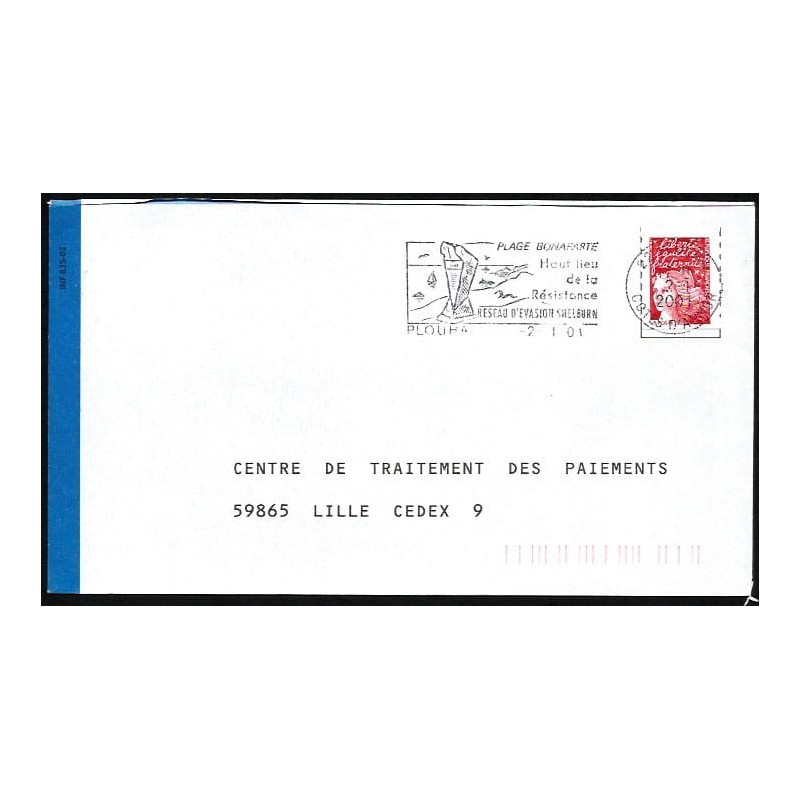Francja 2001, Plaża Bonaparte, pomnik II wojna. Plouha