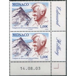 Monako 2003, Góry, Mount Everest, E. Hillary. Margines **