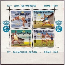 Belgia 1960, Igrzyska olimpijskie Rzym. Winietka Związku Lekkoatletycznego