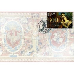 Litwa 2020, Król Zygmunt August i Barbara, z Polską. FDC