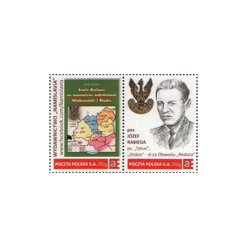 2017 Personalizowany. II wojna AK Syców Oleśnica Namysłów Kępno Ostrzeszów, J. Rabiega, mapa. Parka