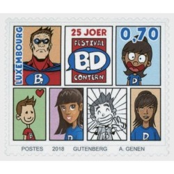 Luksemburg 2018, Komiks, ilustracje **