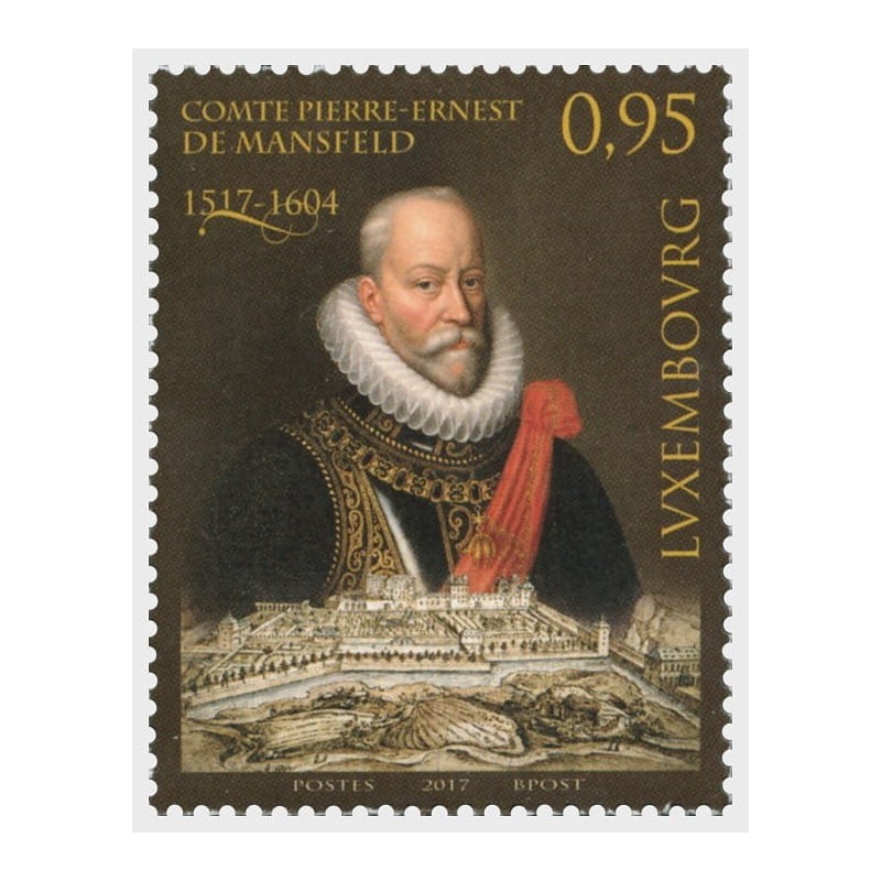 Luksemburg 2017, P. E. Mansfeld, dowódca, wojny XVI w. **