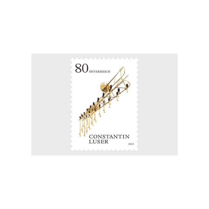 Austria 2019, C. Luster, artysta, muzyka, instrument **