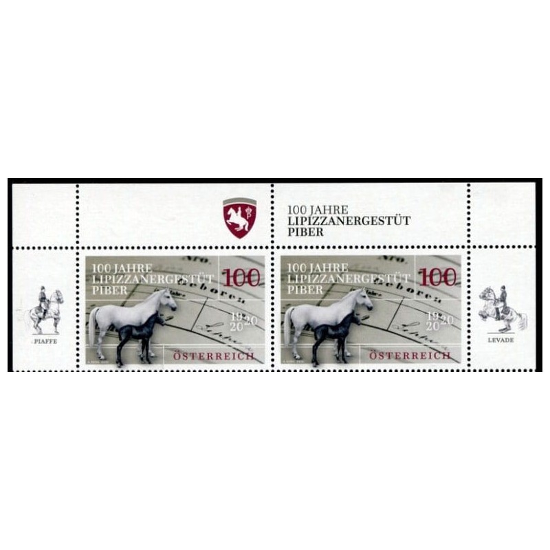 Austria 2020, Koń, hodowla koni. Tytuł **