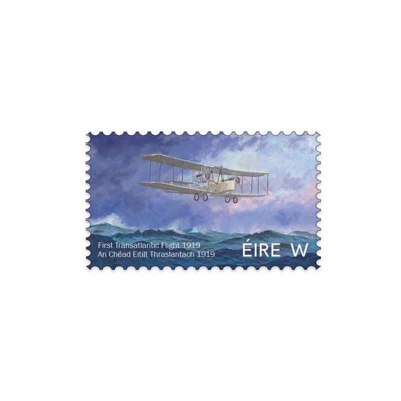 Irlandia 2019, Samolot, pierwszy lot przez Atlantyk **