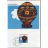 Liechtenstein 1983, Balon, 200 lat lotnictwa. Karta maksimum