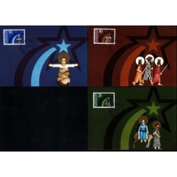 Liechtenstein 1983, Boże Narodzenie. Karty maksimum