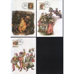 Liechtenstein 1983, Wielkanoc. Karty maksimum