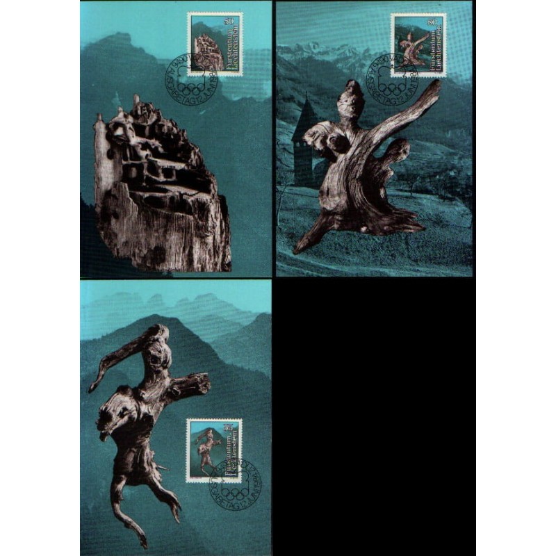 Liechtenstein 1984, Bajki i legendy. Karty maksimum