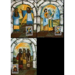 Liechtenstein 1984, Boże Narodzenie. Karty maksimum