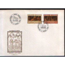 Liechtenstein 1985, EUROPA CEPT: muzyka. FDC