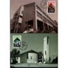 Liechtenstein 1987, EUROPA CEPT: architektura. Karty maksimum