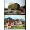 Liechtenstein 1990, EUROPA CEPT: poczta, urzędy pocztowe. Karty maksimum