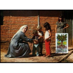 Liechtenstein 1993, Misje, misjonarze. Karta maksimum