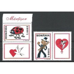 Rumunia 2003, Walentynki, miłość, biedronka, kominiarz **